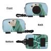Kuilepa Dog Poop Bag Dispenser for Leashes with Zipper Pocket view 2