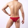 Generic Men's G-String Underwear, 6-Pack, Low-Rise T-Back Thongs, Red, XL view 3