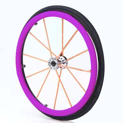 24-Inch Wheelchair Handrim Covers, 1 Pair, Non-Slip and Wear-Resistant