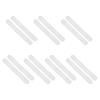 PATIKIL Silicone Eyeglass Ear Hooks, 7 Pairs, Clear, for 3–10 mm Temples view 1