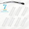 PATIKIL Silicone Eyeglass Ear Hooks, 7 Pairs, Clear, for 3–10 mm Temples view 3