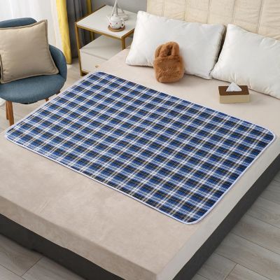 Morbuy Washable Waterproof Incontinence Bed Pad, Non-Slip, Blue, 200 x 230 cm