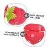 NIYANGLE 18 Strawberry Soft Sponge Hair Curlers for Overnight Heatless Styling view 3