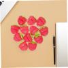 NIYANGLE 18 Strawberry Soft Sponge Hair Curlers for Overnight Heatless Styling view 4
