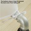 Reusable Dustproof Garment Rack Cover, Transparent view 4