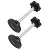 Rollator Replacement Parts: M6 Knobs, 2 Pieces, Plastic and Steel view 1