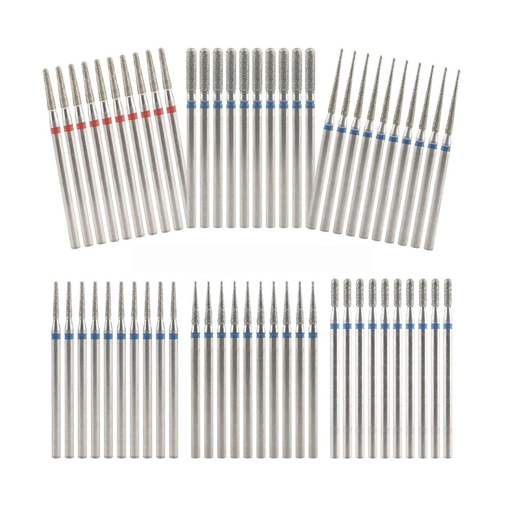 TGDGFKIAS Diamond Nail Drill Bit Set, 10-Piece