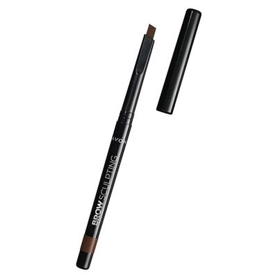 Avon Brow Sculpting Pencil with Angled Tip, Twist-Up, No Sharpener Needed (Light Brown)