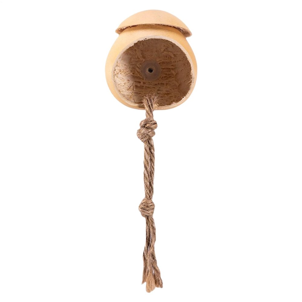 Handmade Wooden Spider House with Suction Cup
