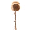 Handmade Wooden Spider House with Suction Cup view 1