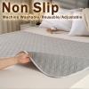 Morbuy Washable Incontinence Bed Pad, Waterproof, Non-Slip, Soft, 35 x 45 cm, Brown view 2