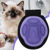 Pet Bath Brush | Dog Shower Brush | Cat Massage Brush with Long and Short Bristles view 3