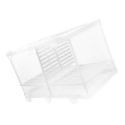 UPKOCH Fish Breeding Box with Divider and Suction Cups, Floating Nursery Net for Aquariums