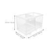 UPKOCH Fish Breeding Box with Divider and Suction Cups, Floating Nursery Net for Aquariums view 2