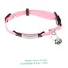 BESTonZON Adjustable Cat Collar Pink 20-30cm view 2