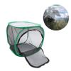 Foldable Butterfly Mesh Cage with Zipper, Black, for Children view 3