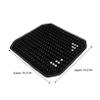 Car Seat Cushion Set with Wooden Beads – Ergonomic, Breathable view 2