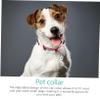 GALPADA Cat Collar Pink with Name Tag and Bell view 3