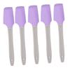 LOLIPPYY 5-Piece Silicone Cosmetic Spatula Set for Makeup and Skincare view 1