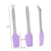 LOLIPPYY 5-Piece Silicone Cosmetic Spatula Set for Makeup and Skincare view 2