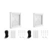 Pet Door with Removable Panel and Safety Lock view 4