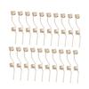 20 Rattan Diffuser Sticks with Double Spiral Heads view 1