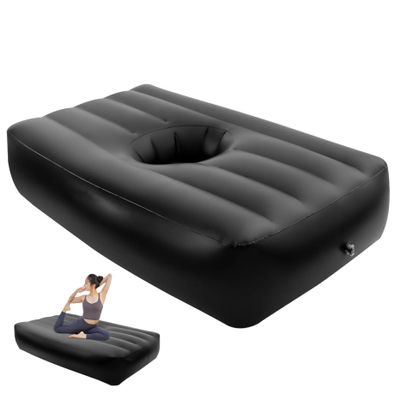 Rwigeboo BBL Bed, 77 x 44 x 17 in Inflatable Ergonomic BBL Chair with Buttock Opening