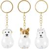 Pet Hair Keepsake Keychains, 3-Pack view 1