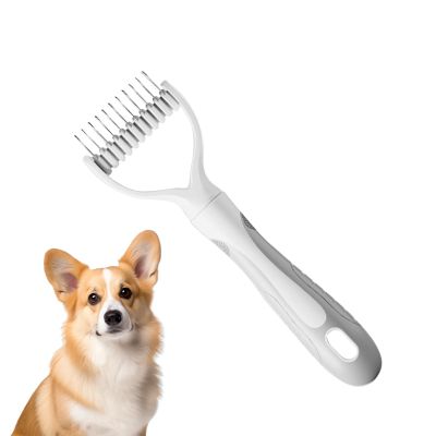 Mimoqk Dual-Sided Pet Brush for Shedding