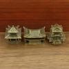 Fituenly 3-Piece Vintage Brass Ornament view 2