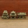 Fituenly 3-Piece Vintage Brass Ornament view 3