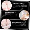 DECORNIJIA Kids Silicone Toothbrush Set - Pink Penguin view 2