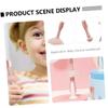 DECORNIJIA Kids Silicone Toothbrush Set - Pink Penguin view 3