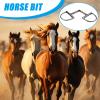 D-Ring Snaffle Horse Bit with Polished Steel and Ergonomic Copper Ring view 3