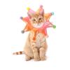 Supvox Cat Anti-Lick Fabric Collar in Red view 2