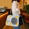 Pet Carrier Travel Bag with Shoulder Strap view 2