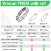 TDEXI Men's Magnetic Bracelet, Double-Row Titanium, Ultra-Strength Magnets with Sizing Tool and Gift Box view 2