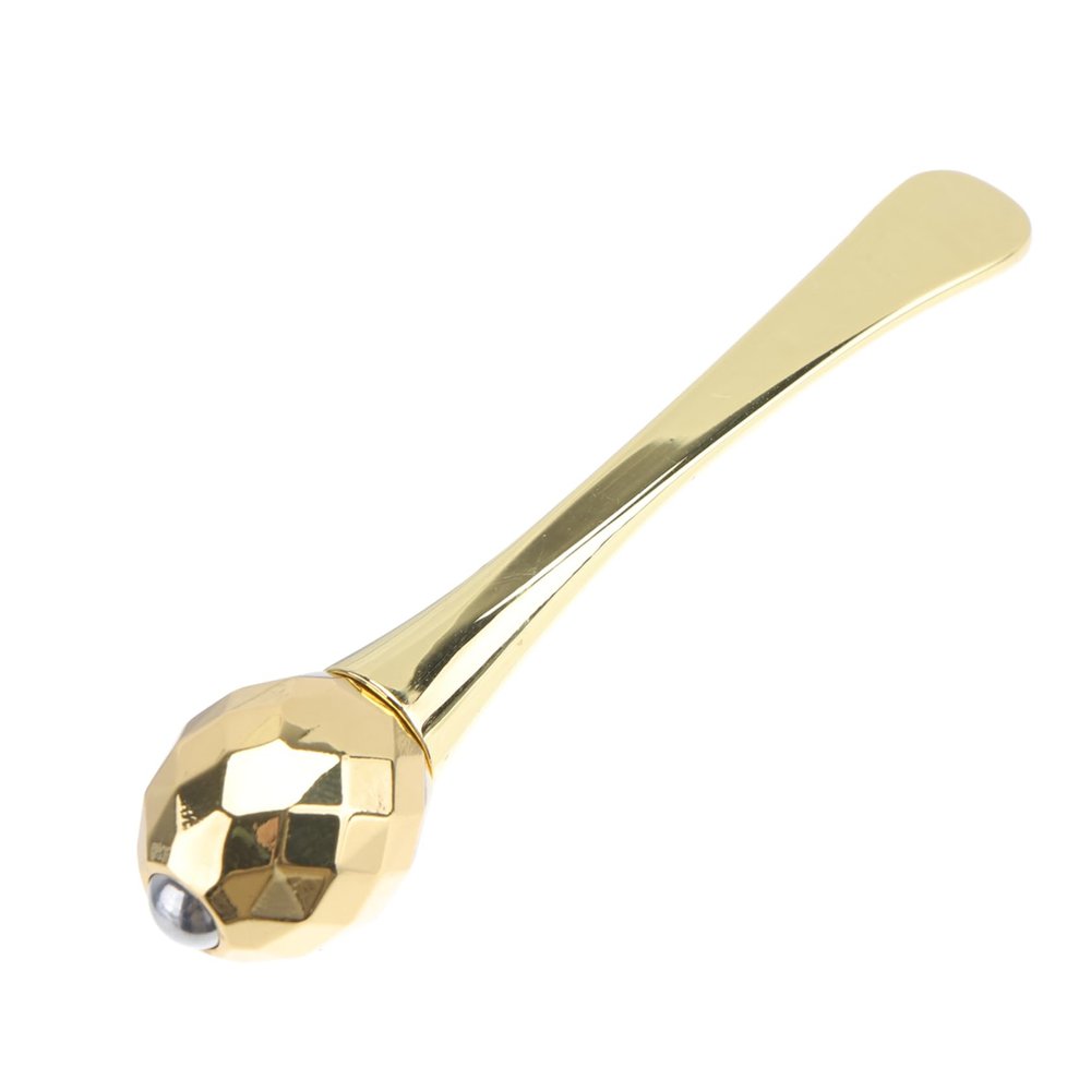 BAZEITFLOW Gentle Zinc Alloy Eye Massage Stick for Relaxation and Metabolism, Handy and Elegant for Targeted Eye Care and Facial Treatment