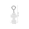 Vaguelly 120-Piece Curtain Track End Stoppers, Plastic End Caps, Concealed Flexible Fittings, 2.8 x 1 cm view 4
