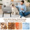 Elevated Dog Bowl, 5-Height Adjustable Feeding Station view 2