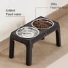 Elevated Dog Bowl, 5-Height Adjustable Feeding Station view 3