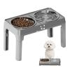 Elevated Dog Bowls, 5 Adjustable Heights view 1
