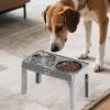Elevated Dog Bowls, 5 Adjustable Heights view 3