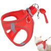 Travel Cat Harness, Soft Mesh with Reflective Strip view 1