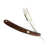 Foldable Metal Razor with Wooden Handle, Vintage Style for Men view 1