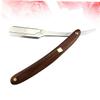 Foldable Metal Razor with Wooden Handle, Vintage Style for Men view 3