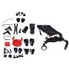 Replacement Pads for Strollers, Replacement Padding, Parking Hook, Brake, Repair Tool, Easy Replacement Solution, Handle Screws view 2