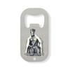 Bodybuilding The King Stainless Steel Bottle Opener, Silver-Colored view 1