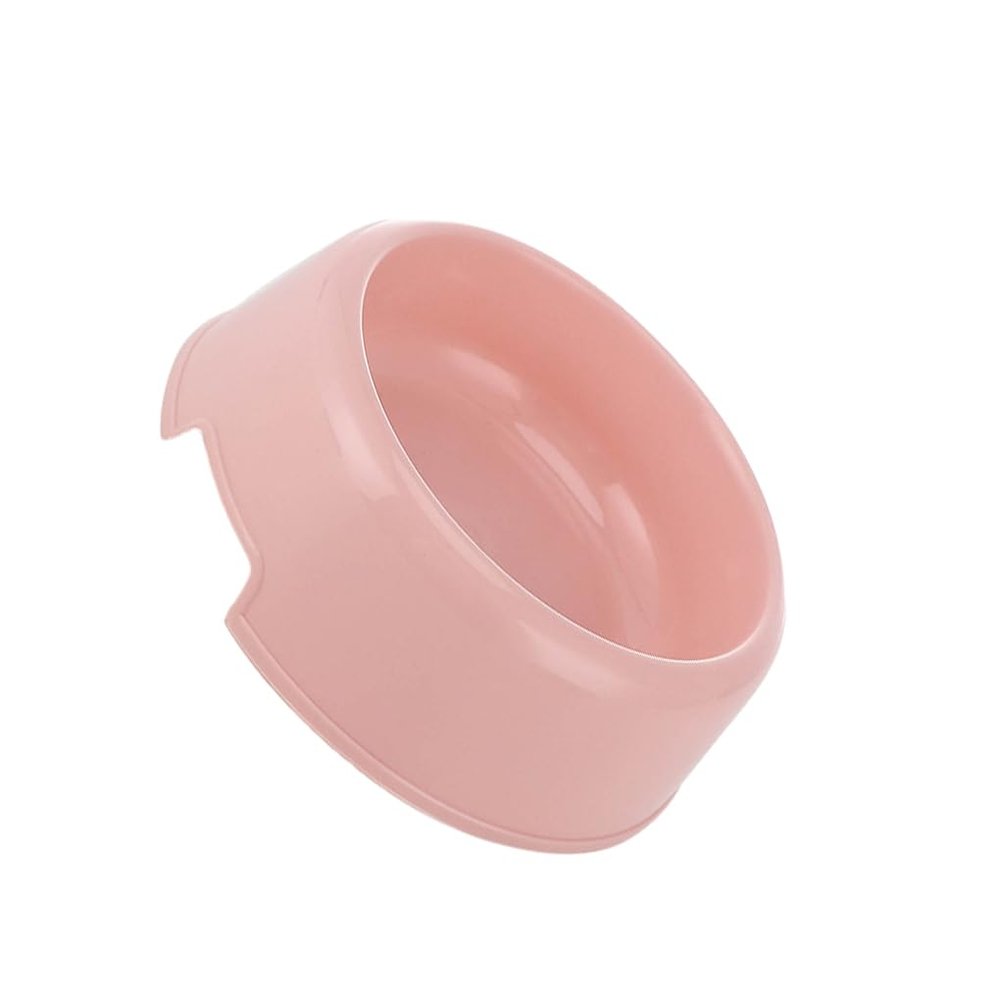 Zymoplas Durable Dog Bowl, Practical and Safe for Pets, Pink
