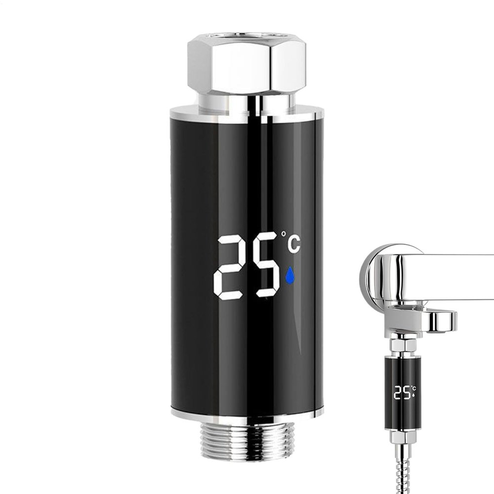 LED Digital Display for Bath, Waterproof Adjustable Display
